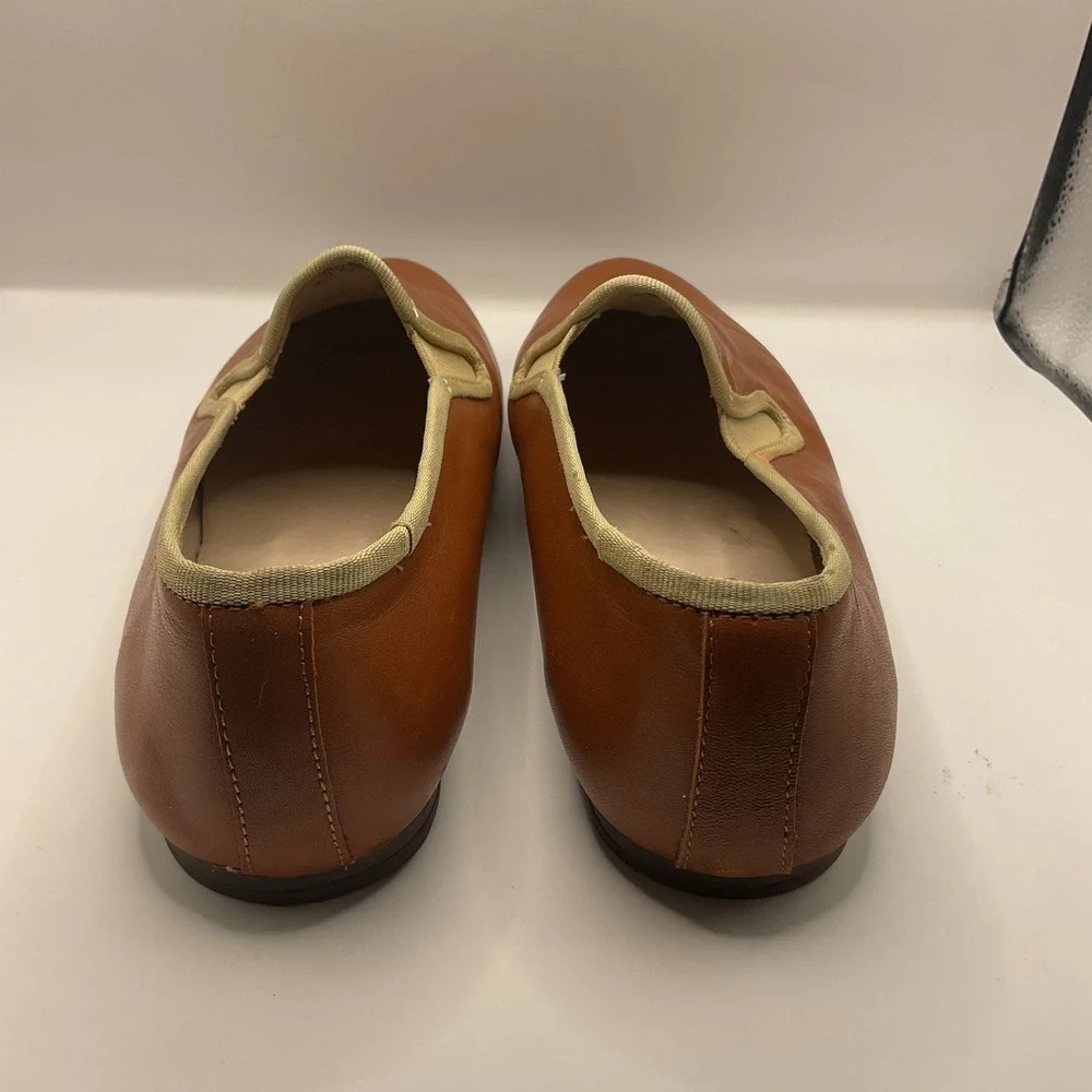 Venettini Hand Made Taylor 39 3/1 16 11 17 US Size 9 Brown Loafers